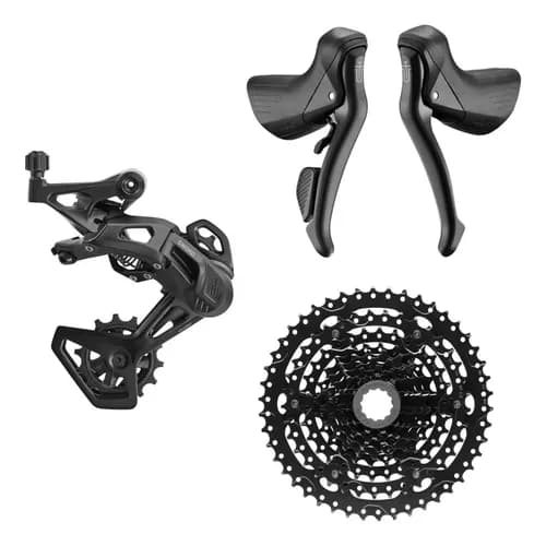 GROUPSET MICROSHIFT SWORD BLACK 9V